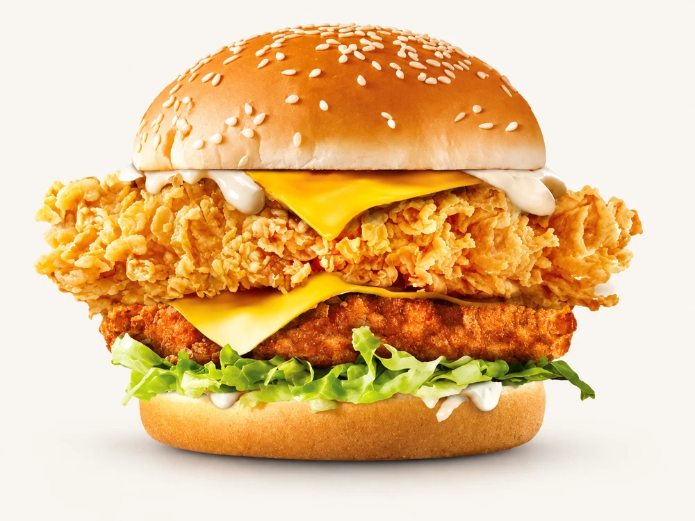 Menu Crispy Burger